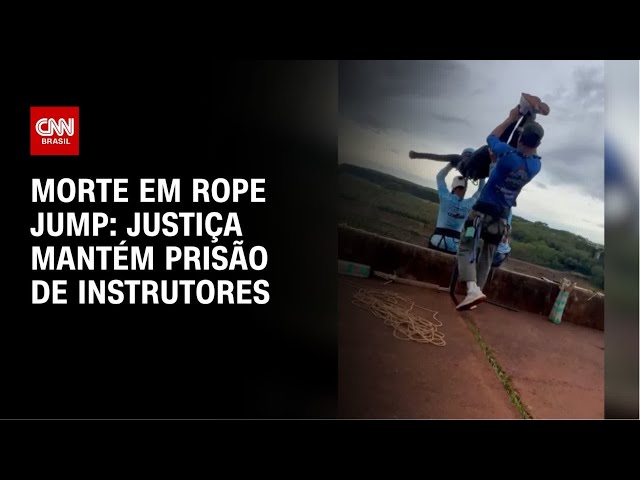 Morte em salto de rope jump em SP: veja o que disseram instrutores presos Morte em salto de rope jump em SP: veja o que disseram instrutores presos